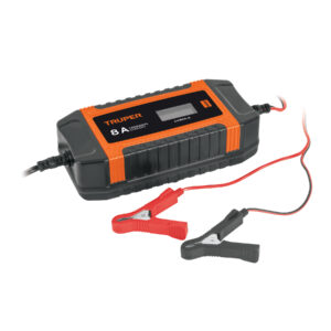 Cargador y mantenedor automático de baterías 8 A, 12 y 24 V  TRUPER