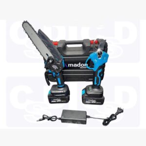 KIT INALAMBRICO MINI MOTOSIERRA Y TIJERA PARA PODAR